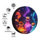 thumbnail image 4 of Fotbe Colorful Potion Bottles Magic Funda de Llanta de Repuesto con Estampado, Engrosada, Ajuste Universal para Jeep, Remolque, RV, SUV, Camión-14 inch, 4 of 6