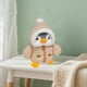 thumbnail image 5 of Pingüino de peluche Juguete suave peludo Muñeco de peluche | Figura de animal coleccionable de peluche | Múltiples Colores Rosa Azul Marrón | 9,8 x 5,9 x 3,9 pulgadas | Acogedor regalo decorativo |, 5 of 5