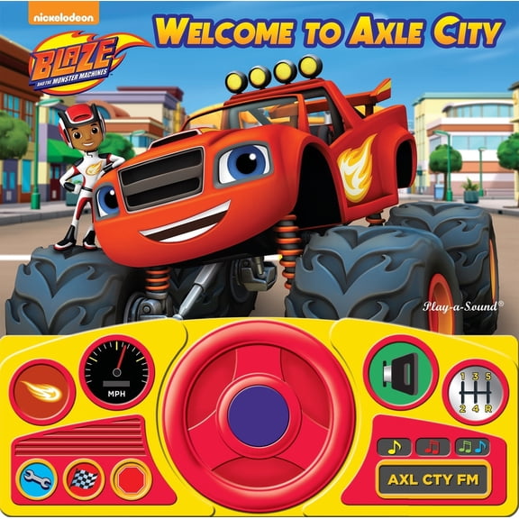 Pre-Owned Nickelodeon - Blaze and the Monster Machines Steering Wheel Sound Book - PI Kids (Unknown) 1503705234 9781503705234