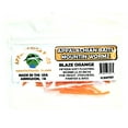 thumbnail image 3 of Appalachian Baits Mountin Wormz Blaze Orange 2 1/4" Soft, Floating, Fishing Bait Worms, Scented, 15 count, 3 of 5