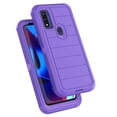 thumbnail image 5 of For Moto G Pure / Moto G Power 2022 Cases, Phone Case for Moto G Pure / G Power 2022 6.5", Tekcoo Shockproof Heavy Duty Armor Plastic & Rubber Rugged Bumper 3-in-1 Case Cover -Purple, 5 of 6
