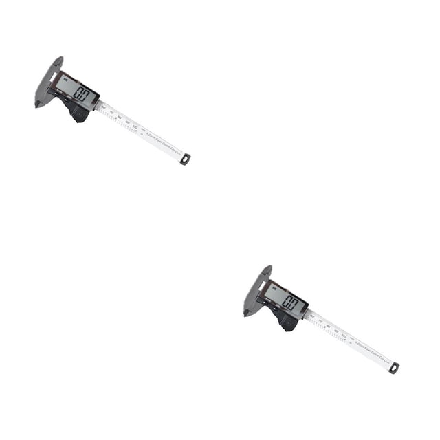 Speravity Pantalla digital Calibrador Vernier Pantalla LCD Regla de 0,1 mm Micrómetro electrónico Longitud de profundidad Medición de plástico de alta Type1 NO1 Speravity CBP180600