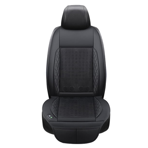 Estera de asiento de masaje con disipación de calor y enfriamiento de 12/24V con regalos de ventilador para hombres y papá