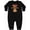AB-Black, variant on Goldendoodle Dog Quote Baby Fleece Romper