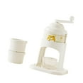thumbnail image 4 of Lipstore Hand Crank Ice Crusher DIY Fun Snow Cone Machine for Party Kitchen Household, 4 of 8