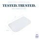 thumbnail image 3 of Baby Delight Slumber and Beside Me Doze Sábana para moisés lavable a máquina, color blanco, 3 of 5