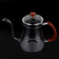 thumbnail image 3 of 600ml Thick Glass Gooseneck Kettle for Tea and Coffee, 3 of 4