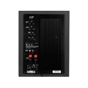 Monoprice CSW-10: 10 200-Watt Compact Subwoofer, High-Level Speaker Inputs, Crossover Setting, RCA Inputs