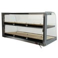 thumbnail image 6 of 39in. Commercial Countertop Bakery Display Case 5.2 Cu.Ft. Curved Glass Lighted Showcase 110V, 6 of 10