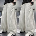 thumbnail image 2 of XINXIAOO School Uniform Pants for Girls Boys Straight Leg Trousers with Pockets Comfort Girls Boys Golf Pants Girls Boys Size 9-10 Years Pants, 2 of 5