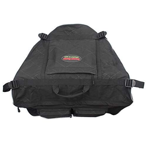 Seamax Sunlitec Front Accessory Storage Bow Bag for Inflatable Boat, with Reflective Line(Size A - for 8.8'-10.5' Boats)