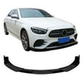 thumbnail image 2 of Ikon Motorsports Front Bumper Lip, Compatible with 2021-2023 Mercedes-Benz W213 E-Class B Style Gloss Black PP Air Dam Chin Spoiler Protector Splitter 3PCS, 2 of 7