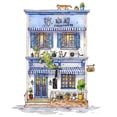 thumbnail image 2 of House Watercolor Paper Baohong 300g Cotton 100% Professional Draft Blank Manuscript Coloring Painting Paper Art Supplies27cmX19cm He Qiyong unisex, 2 of 2