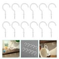 thumbnail image 3 of 12-Pack Ceiling Hooks - 1.25" Screw-In Plant Hangers (50lb Capacity), 3 of 6