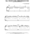 thumbnail image 2 of All I Want For Christmas Is You Easy Piano, 2 of 3