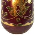 thumbnail image 3 of Natural Geo Vase de Table Rouge/or à Fleurs en Laiton, 3 of 5