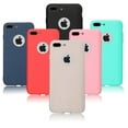 thumbnail image 2 of Coques en Silicone pour iPhone 6 6S 7 8 Plus Xr TP Max SE 2020 pour iPhone 11 12 Pro Max Coques Rouges pour iPhone 7 Plus, 2 of 6