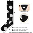 thumbnail image 3 of GZHJMY Polka Dots 20-30mmHg Compression Socks for Men & Women, Knee High Stockings for Running, Sport, Hiking & Travel, 3 of 7