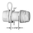 thumbnail image 7 of Igloo 24011 White Replacement Threaded Drain Plug For 50 To 165 Qt. Coolers, 7 of 7
