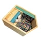 thumbnail image 1 of Vitrina En Miniatura Para Libros De Ansiedad, Estante De Madera Para Libros De Ansiedad, Aspecto Elegante, Versátil A Prueba De Deformaciones Para Librería, 1 of 7