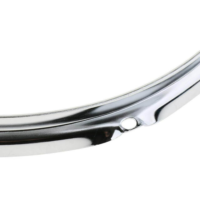1 Pair Snare Drum Hoop Ring Ring Rim Snare Drum Plating Hoop Rim for Percussion Instrument 12 Inch 6 Hole