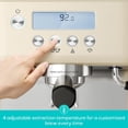 thumbnail image 4 of CASABREWS ULTRA Espresso Machine, Professional 20 Bar Espresso Maker with 58mm Commercial Portafilter, Adjustable PID Temperature Control, LCD Display & Steam Wand,Cream., 4 of 9
