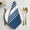 Blue, variant on Yellow White Stripe Cloth Napkins, Modern Rustic Vertical Striped Washable and Reusable Dinner Napkins Set of 6, Table Napkin for Kitchen Party Birthday Wedding Hotel Housewarming 20"x20"