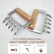 thumbnail image 1 of Garras de oso de acero inoxidable para triturar carne BBQ Grill Claws Shredder Kit Ndcxsfigh Nuevos Originales, 1 of 8