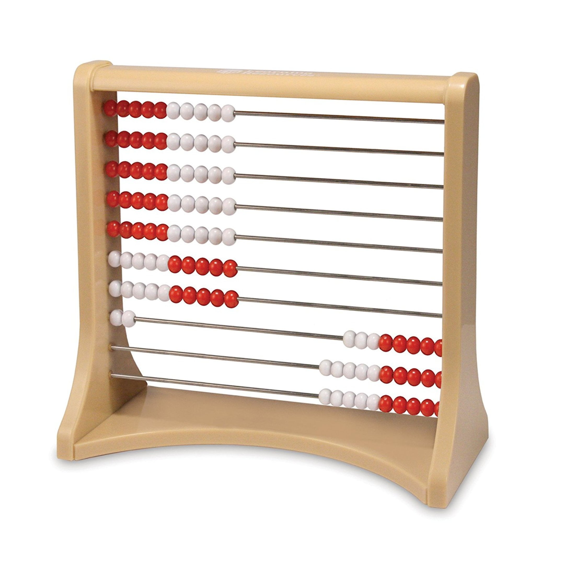 Learning Resources 10-Row Rekenrek Counting Frame, Math Manipulatives, Ages 5+