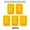 5pcs Yellow, variant on 5pcs Tool Holder Dock Wall Mount Storage Rack For Dewalt 14.4V/18V/20V For Milwaukee 18V Fixing Devices Drill Tools Holder