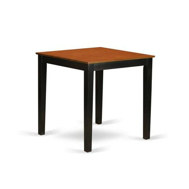 Square Counter Height Pub Set Table 44 Black Cherry 36 In Com Square Counter Height Pub Set Table 44, 36 Inch High Dining Room Table