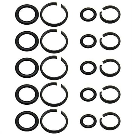 10 Sets of 1/2 Inch & 3/8 Impact Wrench Retainer Rings with O-Ring,Compatible Electric Wrench/Pneumatic New
