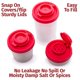 thumbnail image 1 of Mini tarro para salsa de cocina Salero y pimentero Especiero transparente Salero y pimentero, 1 of 5