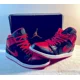 thumbnail image 1 of Ni - ke Air Jordan 1 Mid Shoes Black Fire Red White DQ8426-060 Men's Size 13. USED, 1 of 5