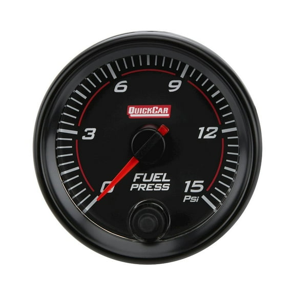 Quickcar Racing Products Redline Gauge Fuel Pressure