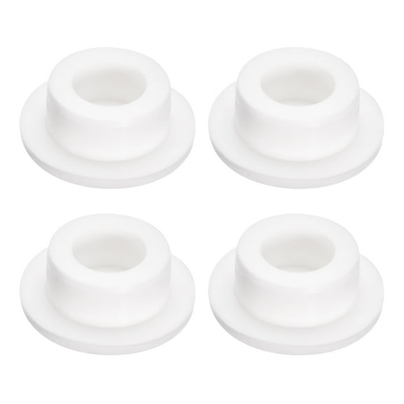 Uxcell 4Pcs White Plug Holes,Rubber Button Plug for 24mm/0.94" Hole