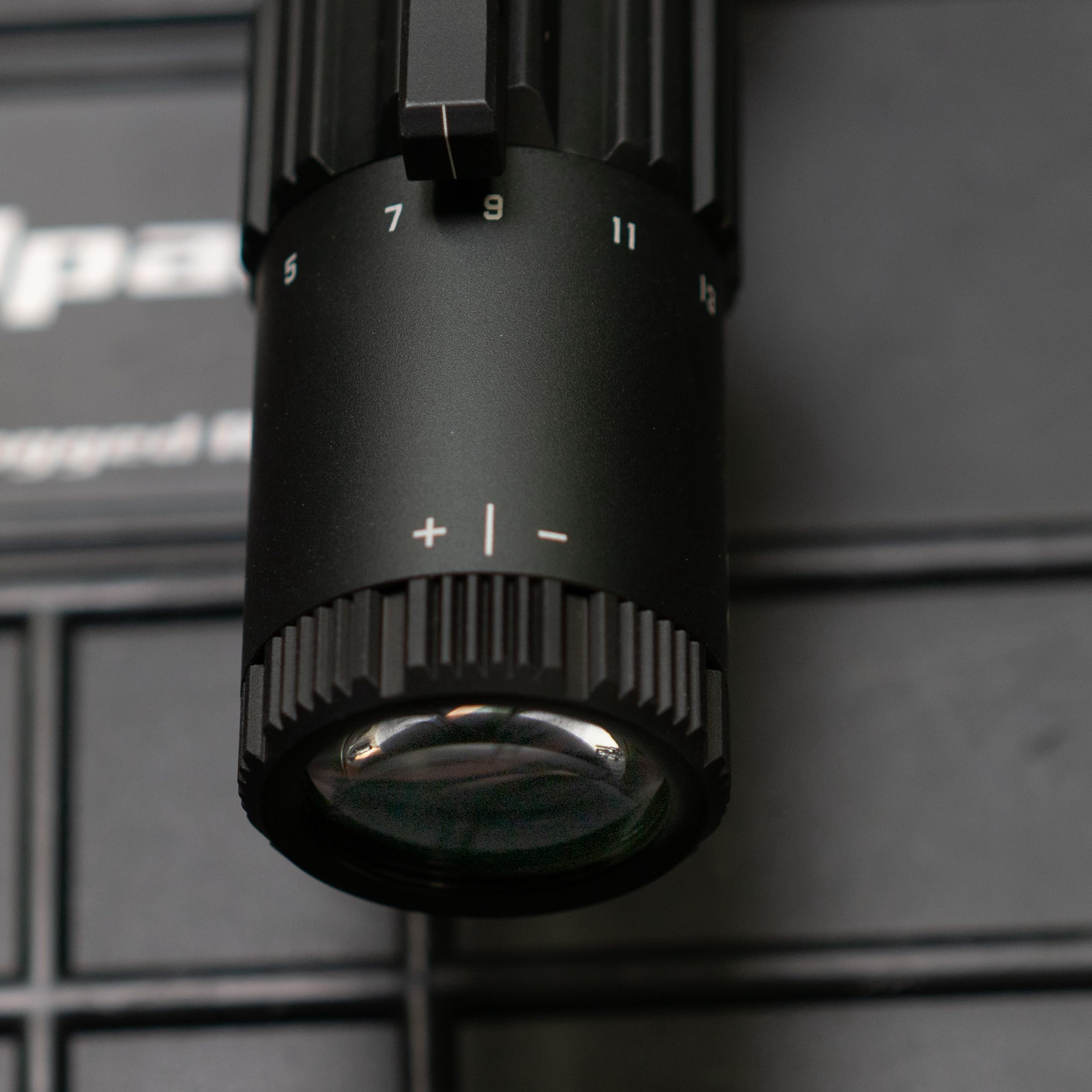 Monstrum Beast 4-12x44 Rifle Scope with Side Focus and Offset Scope Mount | Black | FIB01 Daylight Bright Reticle