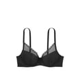 thumbnail image 4 of Victoria's Secret Women Fishnet Underwire Padded Push Up Bra Black 34D, $70 NWT, 4 of 6