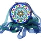 thumbnail image 1 of Pandereta de mano de 6 pulgadas, instrumento musical ligero para niños. Azul, 1 of 9