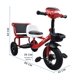 thumbnail image 4 of Triciclo para Niños The Baby Shop  doble Asiento, Torreta con Luz y Sonido Rojo -, 4 of 8