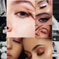 thumbnail image 5 of Glitter Eyeshadow Shimmer Long Lasting Effect Shiny Pigment Eyeshadow Glow Eye Makeup (Light Brown), 5 of 5