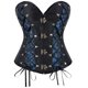 thumbnail image 1 of Faja moldeadora de cintura para mujer, con estampado, hebilla frontal, cinta ajustable, corsé, camiseta sin mangas, faja moldeadora de cintura de poliéster para mujer, 1 of 8