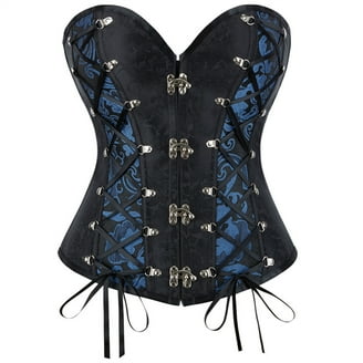 Yindaity Women's Fashion Women Gothic Steampunk Button Lace Corset Halloween Coat Tailcoat Jacket (Blue,L) - Walmart.com Yindaity Women's Fashion Women Gothic Steampunk Button Lace Corset Halloween Coat Tailcoat Jacket (Blue,L) - Walmart.com