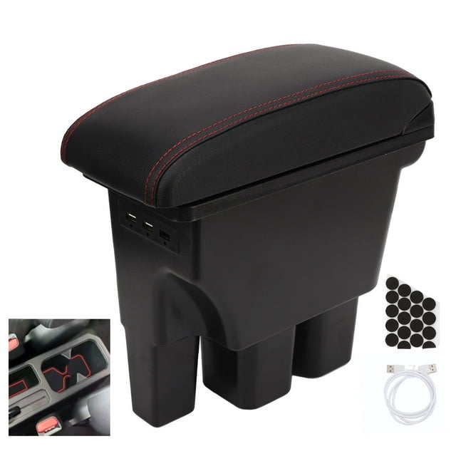 Car Armrest Console Storage Box,Car Center Console Armrest Car Console Storage Organizer Car Center Console Armrest Box Built to Last