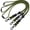 Green, variant on 3 Packs Green Quick Release Neck Lanyard for ID Holder, Adjustable Breakaway Lanyards for ID Badges with Detachable Buckle & Metal Hook, Heavy Duty Key Lanyard for Women Men Cell Phones Work