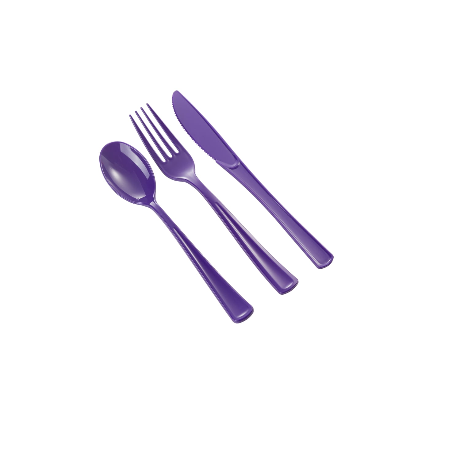 Purple Cutlery Combo Pack 144 Ct.