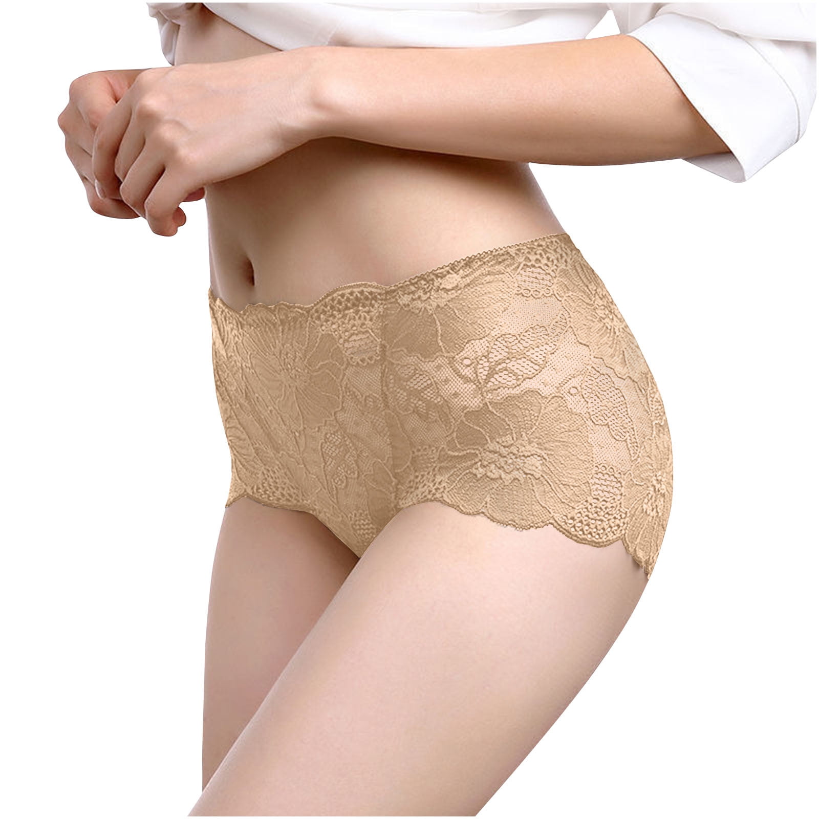 ameIAEA Womens Underwear High Waisted Breathable Panties Hollow Out See Through Comfort Briefs Walmart