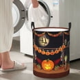 thumbnail image 4 of Goofa Halloween Decoration Printed Circular Hamper,Laundry Basket with Handles,Storage Baskets Foldable,Large Capacity Laundry Hamper-Small, 4 of 8
