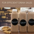 thumbnail image 2 of 16 oz Clear Plastic Bottles with Lids for Juices, Smoothies & Milk Displastible (12-Pack), 2 of 8