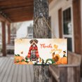thumbnail image 4 of Happy Thanksgiving Wirehaired Pointing Griffon with Turkey Pumpkins Autumn Vibes Landscape Wood Sign Dog Lover Hanging Wall Home Decor - 12018, 4 of 5